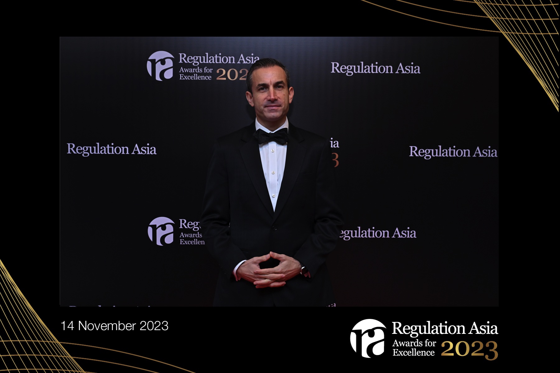 Elliott Gotkine hosting the Regulation Asia Awards for Excellence