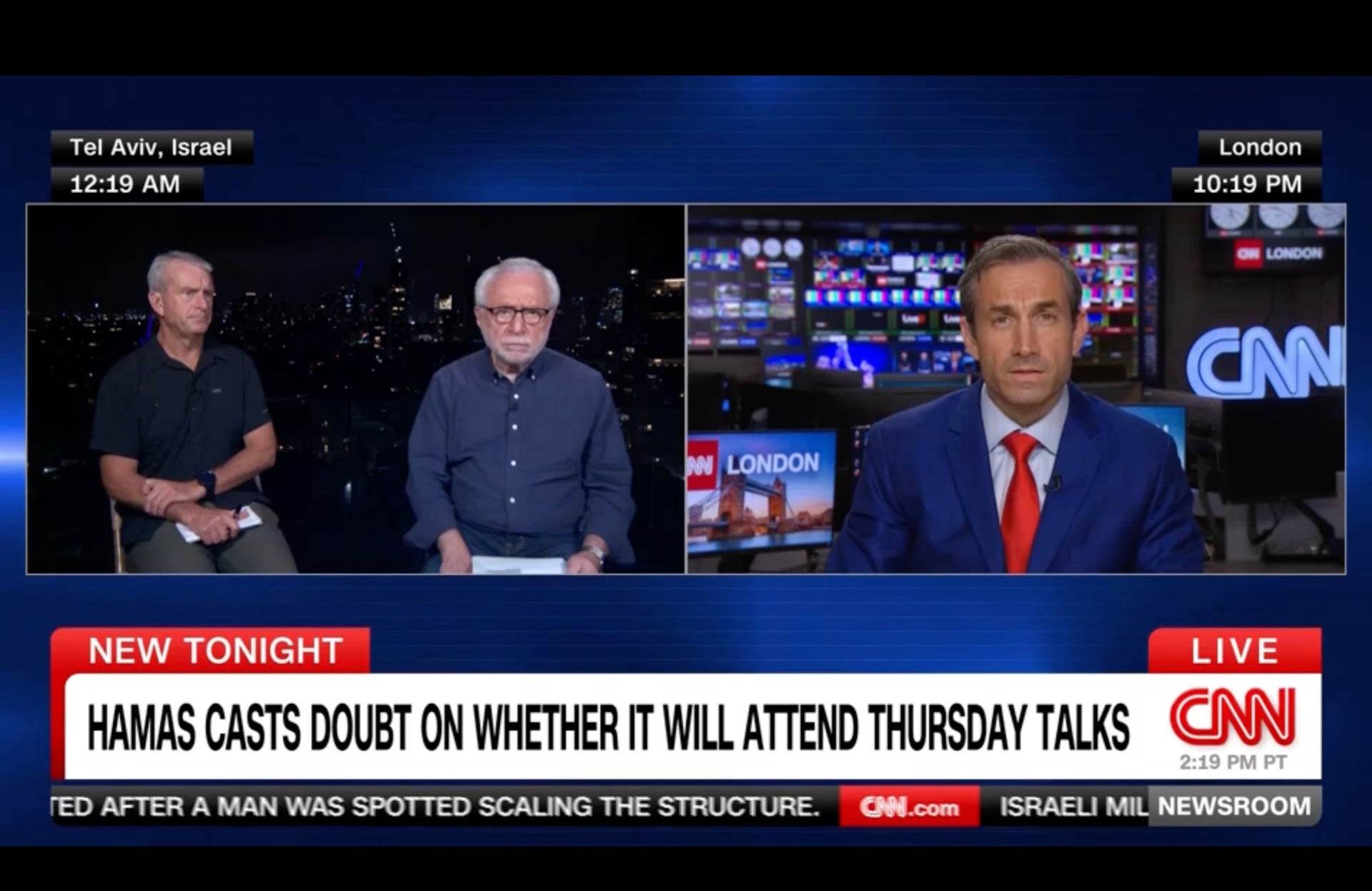 Elliott Gotkine live on CNN from London with Wolf Blitzer